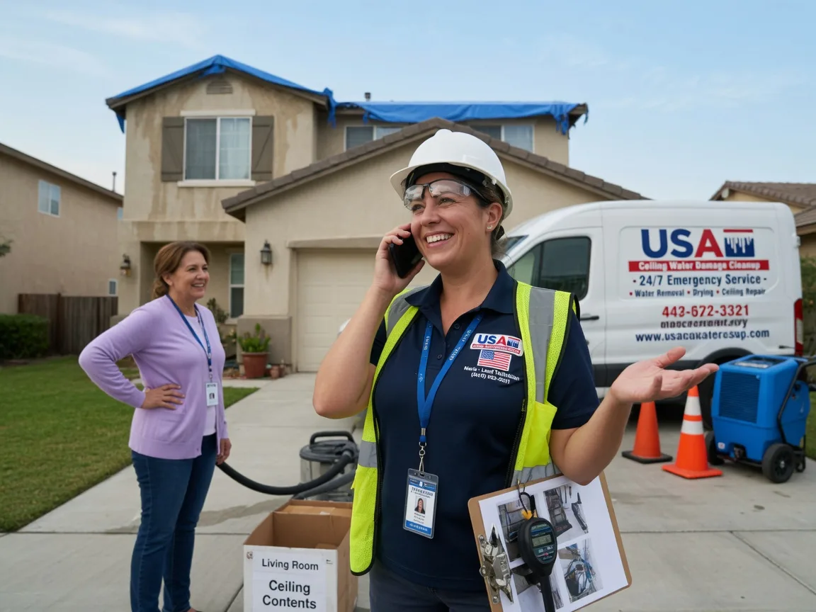 Ceiling Water Damage Restoration Oreana, IL FAQs